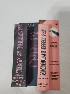 New Lacura Mascara And Brow Pen Set